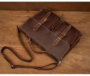Funda de cuero genuino para portátil a precio de mayorista, recién llegada, muy demandada, bajo precio, bolsas de cuero para portátil de buena calidad - Product Image 2