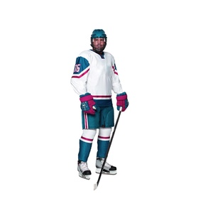 Uniforme de Hockey sobre Hielo Transpirable y Personalizable, Conjunto de Entrenamiento con Diseño de Equipo, Ropa Deportiva de Alta Calidad - Product Image 1