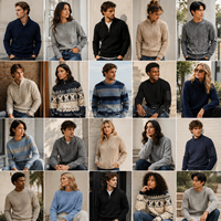 Lot de stock – Pulls tricotés chauds d'hiver pour femmes, fabriqués au Bangladesh – Vente en gros directe usine – Pulls unis décontractés et respirants