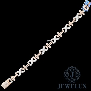 New Arrival Premium Moissanite Diamond Bracelet Iced Out Hip Hop Jewelry <b>for</b> <b>Men</b> Women From Indian Supplier - Product Image 3
