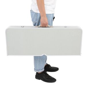 Tavolo e Sedia Pieghevoli in Lega di Alluminio One Piece, Altezza Regolabile, Portatili per Campeggio, Picnic, Parco e Uso in Cucina - Product Image 3
