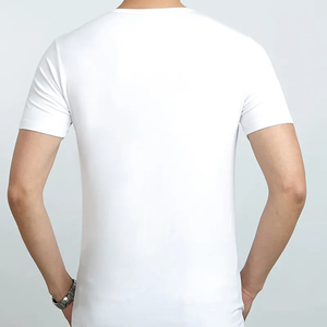 Men's Oversized <b>Boxy</b> <b>T</b>-<b>Shirt</b> 65% Polyester 35% Cotton 240gsm Heavyweight Knitted Fabric Quick Dry Unique Embossed Custom Print - Product Image 3