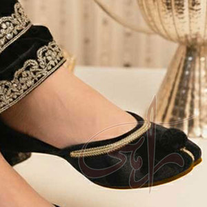Chaussures Khussa pour femmes à bas prix, couleur unie, best-seller, fabrication professionnelle, semelle extérieure en cuir antidérapante, doublure en velours - Product Image 6