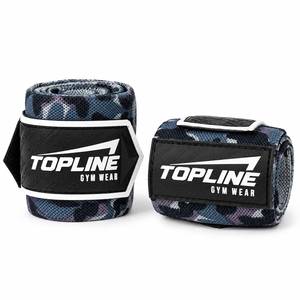 Bandes de soutien pour poignets Topline, fermeture à boucle réglable, motif camouflage, entraînement de force, sangle de poignet pour la musculation - Product Image 5