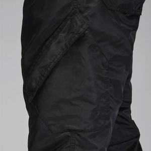 Classic Men Casual Pants, Elastic Waist <b>Drawstring</b> Striped Workout Pants <b>Trousers</b> with Pockets Sporty - Product Image 3