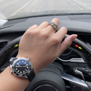 Reloj Mecánico con Correa de Caucho C+ Factory, Diseño de Moda, Zafiro, Automático, Sumergible 42mm, Resistente al Agua 300m, Deportivo - Product Image 5