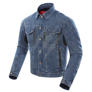 Chaqueta de Mezclilla para Hombre, a la Moda, Resistente al Viento, Chaqueta de Motociclista, Chaqueta de Mezclilla para Motociclista, Gran Venta - Product Image 2