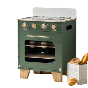 Juego de Cocina de Juguete para Niños, Cocina de Juguete de Madera Ecológica para Niños, Venta al por Mayor, Fábrica de Vietnam, Precios Competitivos - Product Image 3