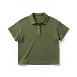 High Quality Crop <b>Women</b> <b>Polo</b> <b>Shirts</b> Custom Breathable Logo Casual Brand Sportswear Short Sleeve Street Fashion <b>Polo</b> <b>Shirts</b> 2026 - Product Image 1