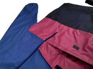 Wholesale Crinkle Tracksuit Waterproof Lightweight Windbreaker Set Contrast Color Breathable Long Sleeve Tracksuit Sportwear - Product Image 4