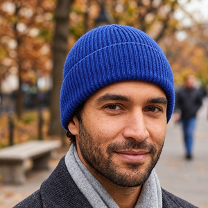 Gorros de punto personalizados de ajuste relajado para colecciones minoristas, gorros de invierno al por mayor con logotipo tejido para compradores de ropa - Product Image 5