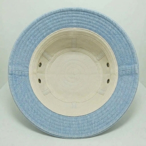 Sombrero de Pescador de Mezclilla Personalizado con Logotipo Bordado, Sombrero de Sol de Mezclilla Lavada, Fabricante Mayorista OEM ODM de Marca Privada, MOQ Bajo - Product Image 5