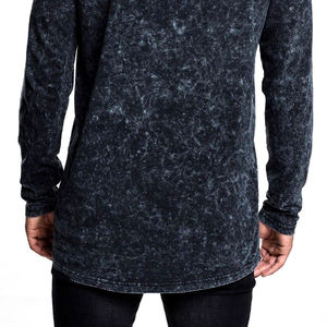 Sudadera con Capucha para Hombre de Alta Calidad, Lavado Ácido, Nueva Colección, 100% Algodón, Tela Suave, Resistente al Viento, Manga Larga, Color Sólido, Ropa Casual de Invierno - Product Image 5