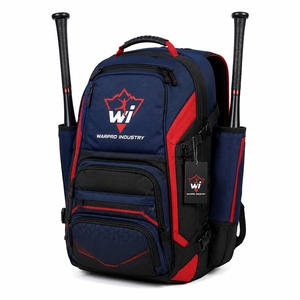 Bolsa de Béisbol, Mochila Deportiva Avanzada con Múltiples Bolsillos, Tela Resistente y Diseño Cómodo para Jugadores de Béisbol - Product Image 6