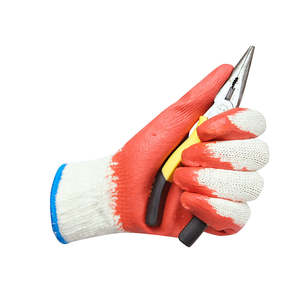 Guantes de Seguridad de Algodón Recubiertos de Látex PPE de Vietnam, Palma Lisa, Peso Medio, para Manipulación General, Logística y Almacén - Product Image 2