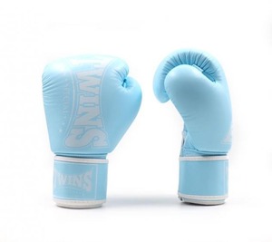 Guantes de Boxeo con Estampado del Último Modelo Twins, Profesionales de Muay Thai, Cuero Vacuno Genuino, Protección UV para Muñeca, con Cordones, Unisex - Product Image 6