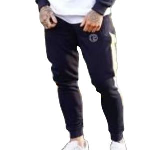 Latest Men's <b>2</b>-<b>Piece</b> Set 100% Cotton Tracksuit with Multi-Color Stitching Windbreaker for Winter - Product Image 2