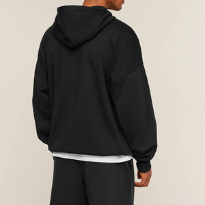Ensemble de survêtement surdimensionné pour homme OEM de haute qualité avec sweat à capuche zippé et pantalon de jogging, 100 % coton - Product Image 3