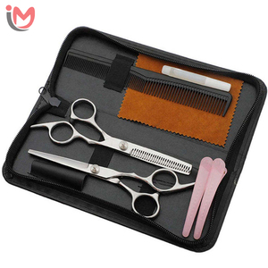 Nouvel ensemble d'outils de coiffure et de barbier en acier inoxydable, ciseaux de coupe durables, arrivée OEM - Product Image 1