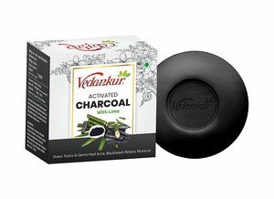 Activated Charcoal Bar <b>Soap</b> for Face Cleansing - Product Image 2