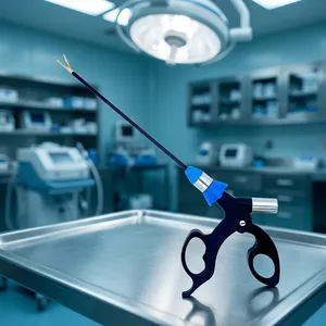 Cliniva <b>Laparoscopic</b> Open Surgery <b>Instruments</b> Bissinger Bipolar Vessel Sealer Cutter 17cm Gold High Quality <b>Instrument</b> Set - Product Image 5