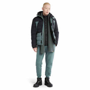 Heavyweight Two-Tone <b>Men's</b> Winter Puffer Jacket Hooded Windproof Parka <b>Thermal</b> Outdoor Padded Coat Streetwear Warm Down Jacket - Product Image 3