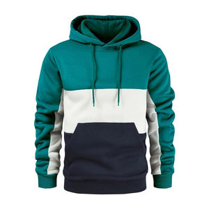 Top Tendance En Gros Impression Personnalisée Broderie Hommes Hoodies Avec Polaire French Terry Tissu Pull À Capuche pour Hommes - Product Image 1
