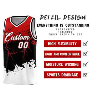 Camiseta de Baloncesto Personalizada, Transpirable, sin Mangas, para Verano, 100% Poliéster, Impresión por Sublimación Completa, Antibacteriana, Ropa Deportiva Unisex - Product Image 2