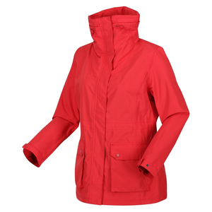 2026 New Custom Wholesale Women <b>Waterproof</b> Windbreaker <b>Jacket</b> Outdoor Hooded Raincoat Windproof Lightweight Hiking Travel <b>Red</b> - Product Image 2