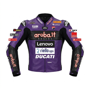Alvaro Bautista Rucati Pro MotoCP Protective Motorbike Riding Gear Armor <b>Biker</b> Apparel Coat for Heavy Duty <b>Jacket</b>/Chaqueta CE - Product Image 1