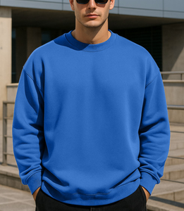 Sudadera de Invierno Extra Grande para Hombre, al Por Mayor, OEM, a la Moda, Mangas Regulares, Cuello Redondo, Mejores Precios, 100% Algodón, 450 GSM - Product Image 3