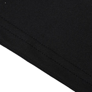 Camiseta de verano a la moda con cuello en V para hombre, camiseta negra de manga corta informal con rayas verticales y parte inferior a la moda - Product Image 3