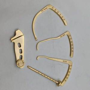Juego de Instrumentos Quirúrgicos para Reconstrucción de LCA y LCP con Guía de Perforación, Dispositivo de Banda Cruzada para Rodilla, 5 Piezas de Acero Inoxidable SURGINEXA - Product Image 1