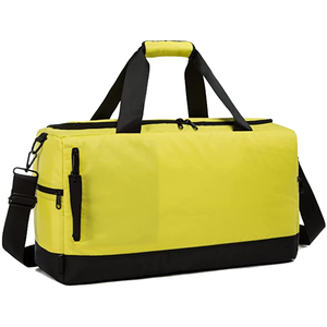 Hot Sale High Quality Unisex Travel Duffle <b>Bag</b> with Geometric Pattern Waterproof Zipper Closure Polyester - Product Image 1