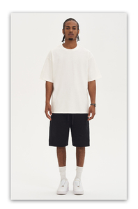 OEM Men Top Tee <b>White</b> Black T-<b>shirts</b> <b>Plain</b> Custom made ringer t <b>Shirt</b> 100% Organic Cotton Oversized t <b>Shirt</b> for Men 2026 - Product Image 6