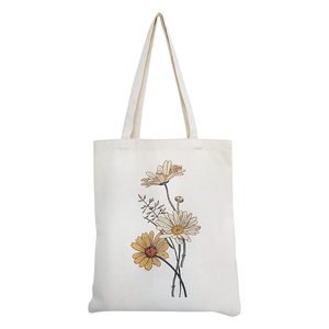 Sac fourre-tout en toile en gros avec impression personnalisée, sac de courses réutilisable en toile de coton, sac fourre-tout de luxe en toile - Product Image 1