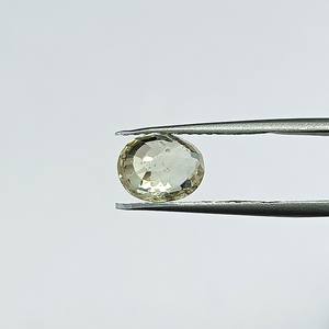 Zafiro amarillo ovalado natural de 3,74 quilates de Sri Lanka, piedras preciosas sueltas para la fabricación de joyas y anillos YOIN-217 - Product Image 1