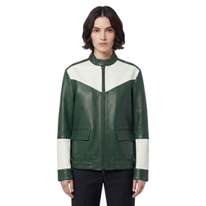 Fashion Leather <b>Jacket</b> <b>Women</b> Back Printed Sublimation PU Leather <b>Jackets</b> <b>Women's</b> Zipper Genuine Leather <b>Jackets</b> Ladies - Product Image 2