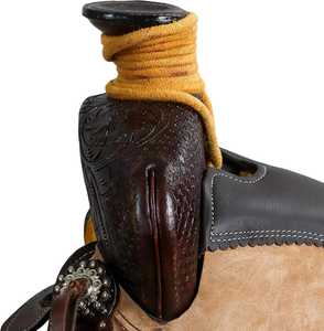 Fourche Western Wade en Fibre de Verre Faite à la Main, Qualité Classique, Personnalisée, en Cuir Premium, pour le Travail au Ranch et l'Équitation - Product Image 4