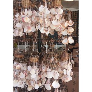 BEST SELLER Eco Friendly Seashell Wind Chime Durable Handmade Shell Decor Style Sustainable Ocean Craft Hanging Ornament Sound - Product Image 2