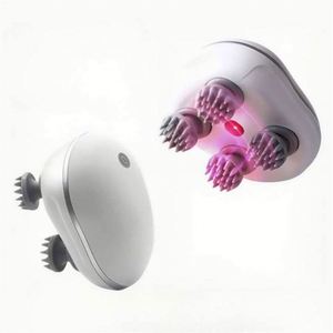 Hot Selling Eco-Friendly Wireless Waterproof <b>Smart</b> Scalp Massage Head Spa Massager With Custom Logo Comfortable Silicone Claws - Product Image 5