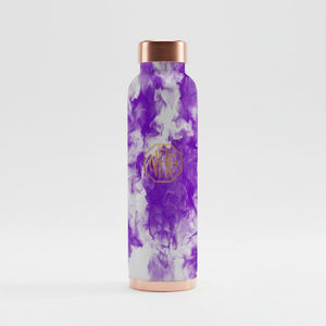 Bouteille d'eau en cuivre pur de 950 ml, très vendue, bienfaits ayurvédiques pour la santé, bouteille en métal étanche, fabrication artisanale, exportateur en gros - Product Image 5