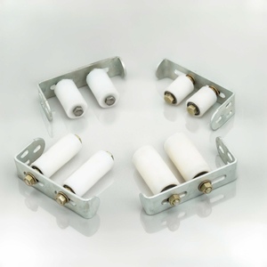Soporte de Rodillo para Puerta de Garaje de Nylon y Acero Inoxidable con Bajo Nivel de Ruido, 50mm de Grosor, para Uso en Estacionamientos, Herraje Duradero - Product Image 3