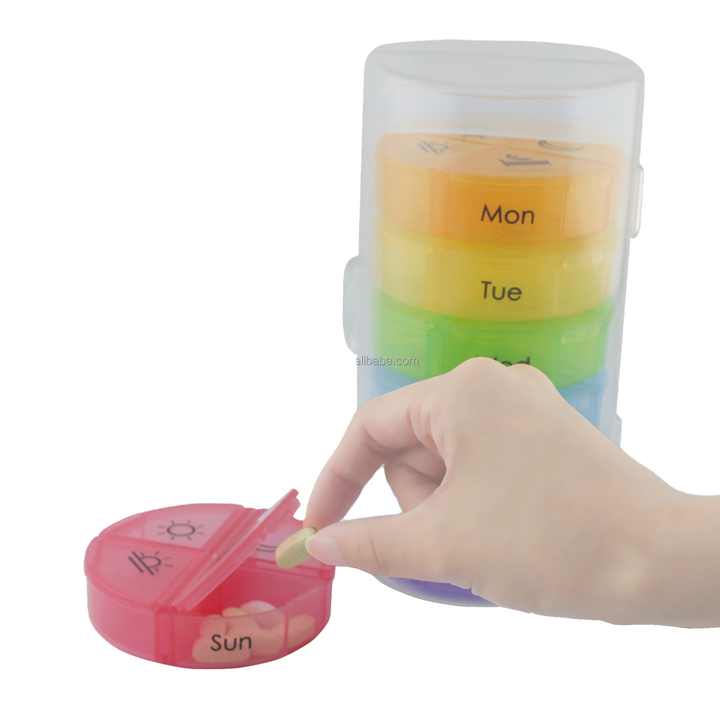 Durable Medicine Vitamin Container Boxes Pilulier - Buy Medicine Boxes ...