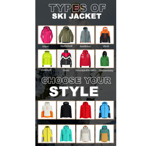 Blue Unisex Hard Shell Canvas Ski <b>Jacket</b> Zipper Customizable Waterproof Breathable Windproof Stretch OEM Snowsuit for Skiing - Product Image 6