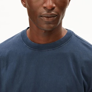 T-shirt en coton tricoté décontracté pour hommes et femmes, 180g, léger, été, manches courtes, imprimé, respirant - Product Image 3