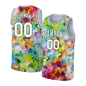 Wholesale Price Basketball Jersey With Custom Sublimation Design Custom Breathable Anti-Bacterial Quick Dry Basketball Jersey - Product Image 1