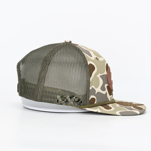 OEM Injae Vina Vietnam sombrero de fábrica de algodón ajustable 112 sombreros de camionero logotipo personalizado Color bordado deportes pesca poliéster - Product Image 5
