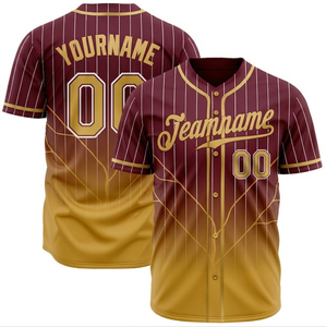 Fabricante de Camisetas de Béisbol Sublimadas con Diseño Personalizado OEM, Impresión Digital, Cosidas, Transpirables y de Entrega Rápida - Product Image 6
