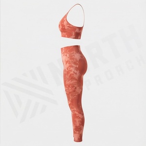Conjunto de Yoga de Secado Rápido para Mujer, Estampado por Sublimación, Ropa Deportiva Sexy, Ropa Deportiva para Gimnasio, Ropa Deportiva para Mujer - Product Image 3